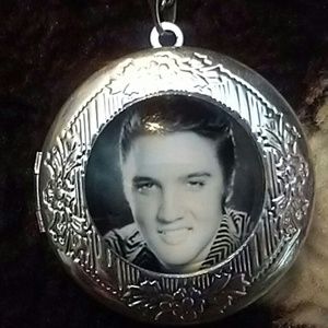 Silver Floral Locket Pendant